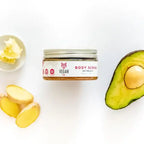 Vegansk body Scrub med Ingefær