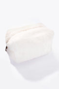 Kosmetik taske fake fur - Hvid