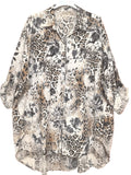 AGNES TUNIKA LEO BEIGE