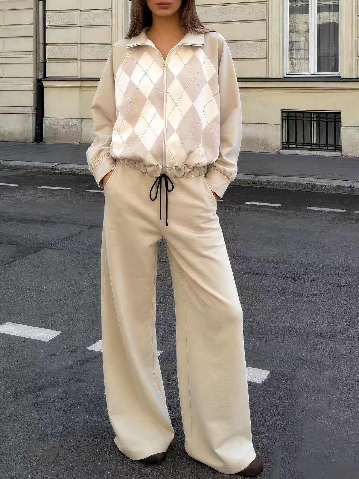 Fritidssæt Beige