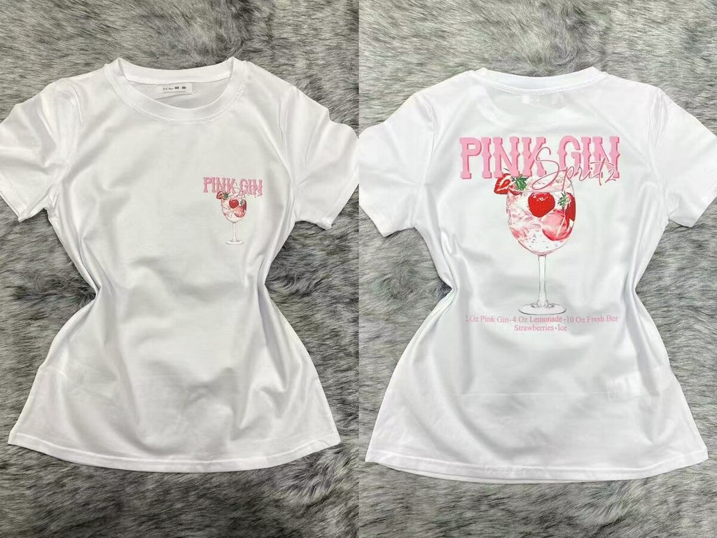 PINK GIN T-shirt