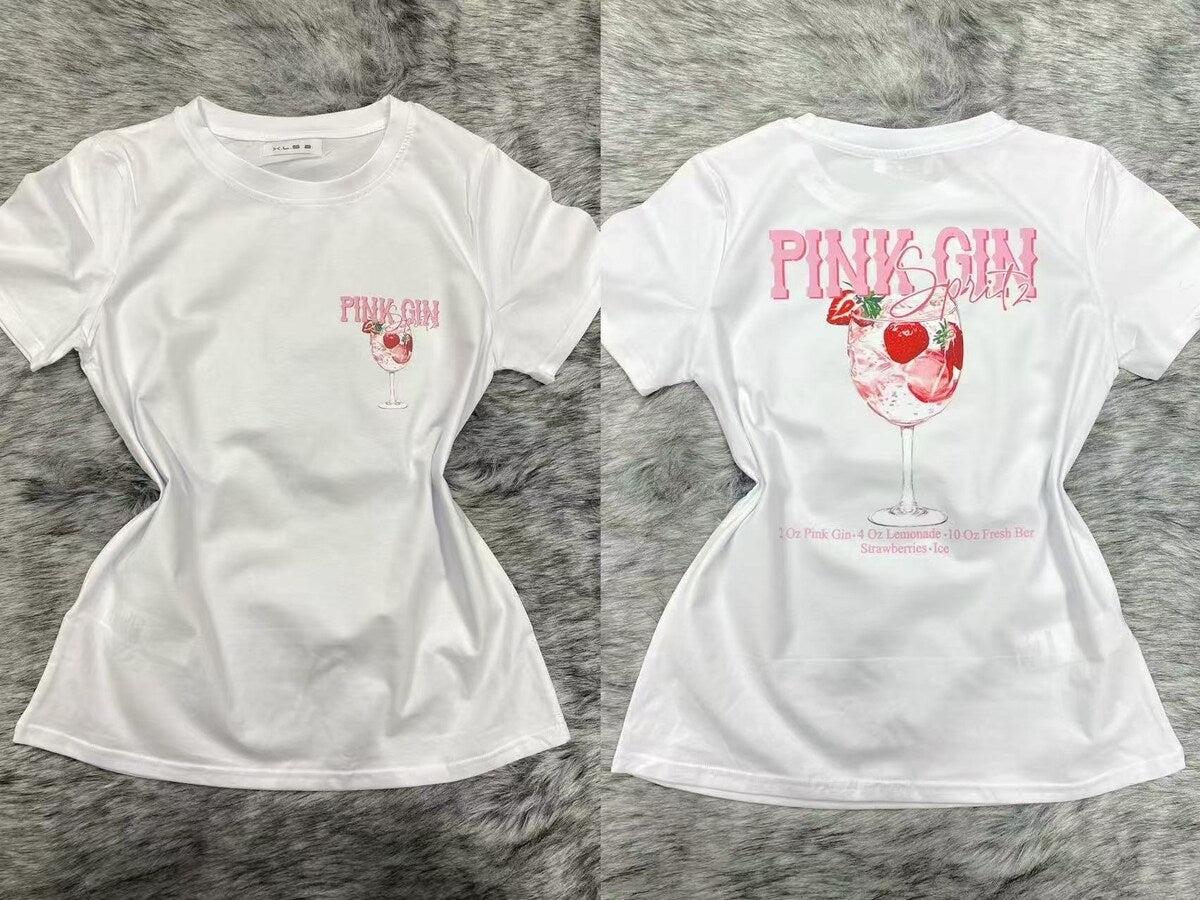 PINK GIN T-shirt